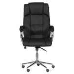Президентски офис стол Carmen 6506-1 - черен LUX - Image 2