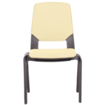 Посетителски стол LIMBER - светло жълт - Image 2