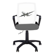 Fly Black Airplane