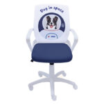Fly White Dog In Space