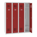 Детски метален шкаф-гардероб MSUM 340S DB